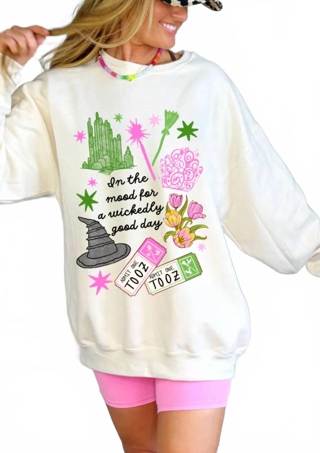 Poppy & Pine Толстовка «В настроении на потрясающе хороший день» цвета слоновой кости
Poppy & Pine Толстовка «В настроении на потрясающе хороший день» цвета слоновой кости