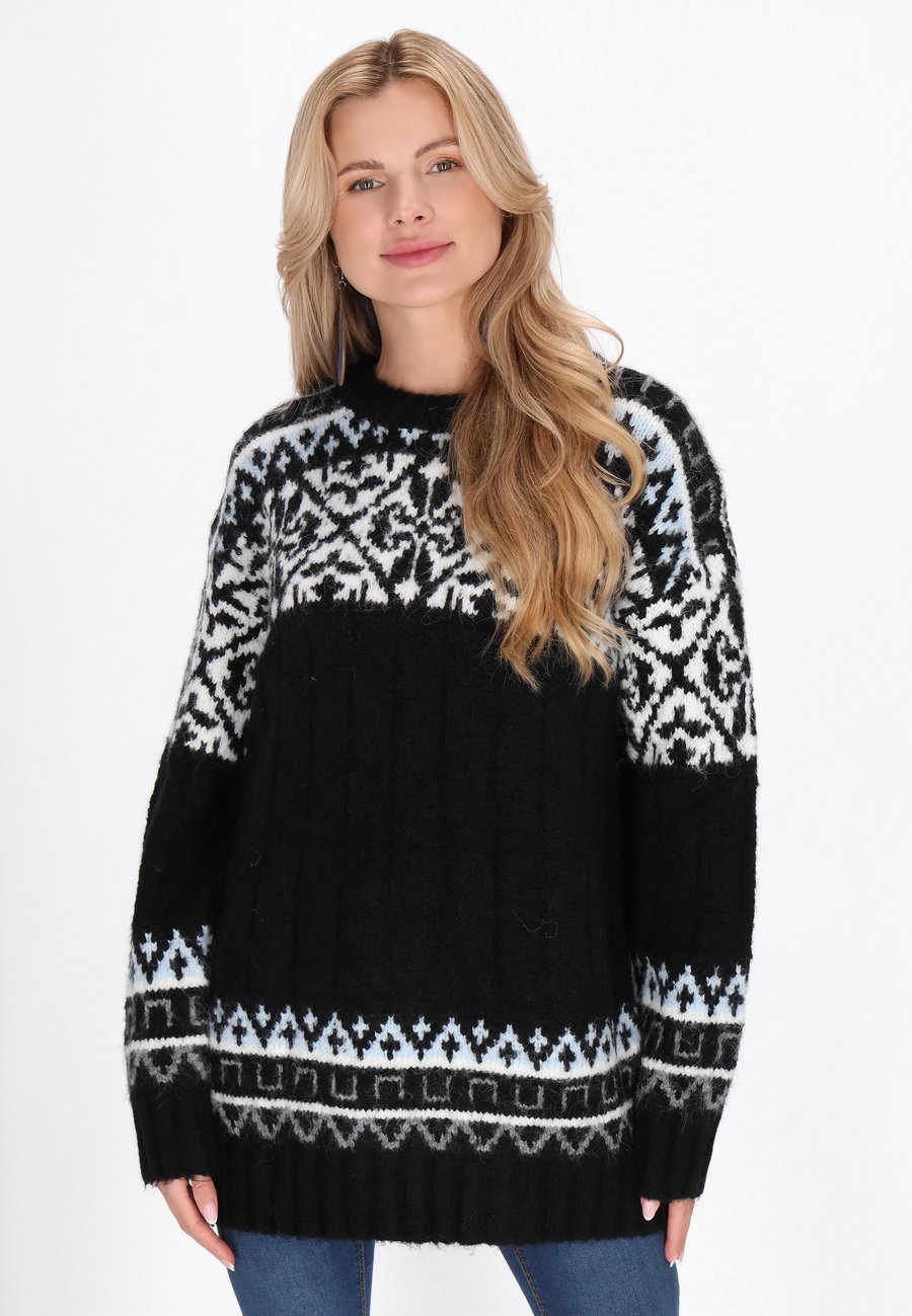 Джемпер usha Jumper, Black Multicolor/Black
Джемпер usha Jumper, Black Multicolor/Black