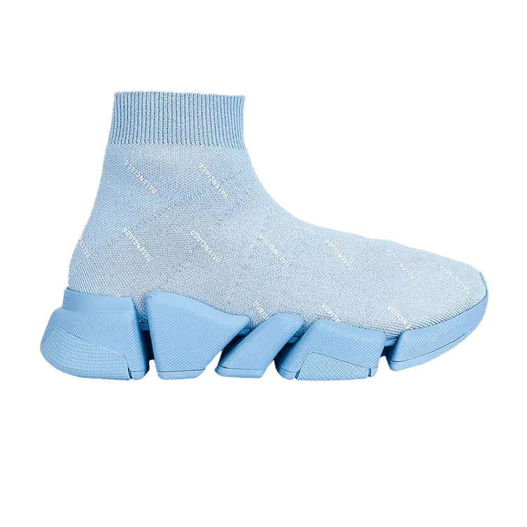 Кроссовки Balenciaga Speed 2.0 Sneaker 'Allover Logo - Soft Blue', синий
Кроссовки Balenciaga Speed 2.0 Sneaker 'Allover Logo - Soft Blue', синий