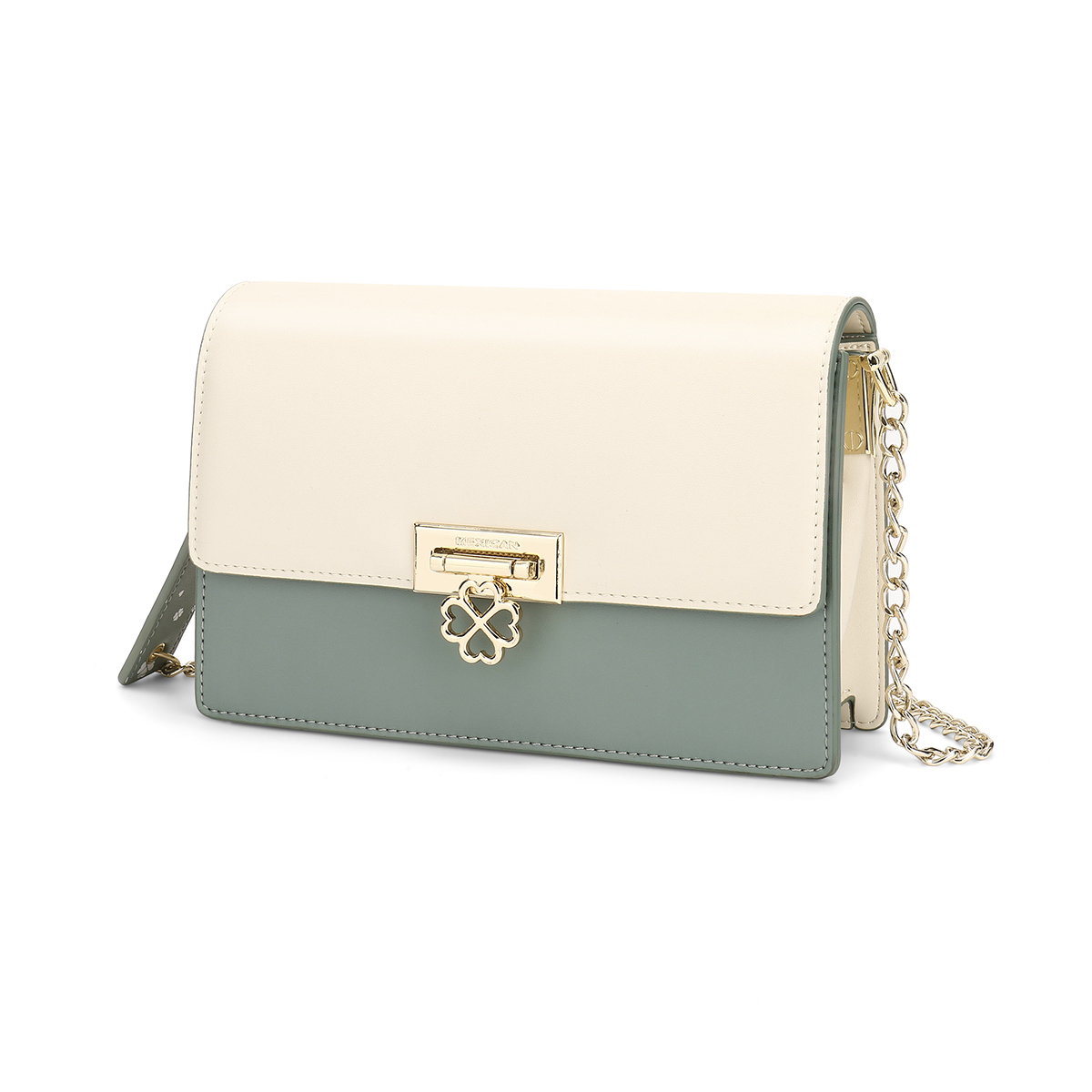 Сумка на цепочке из ткани, полиуретана и кожи, через плечо, женская, обычная, бело-зеленая/бирюзово-тёмно-зелёная MEXICAN
Сумка на цепочке из ткани, полиуретана и кожи, через плечо, женская, обычная, бело-зеленая/бирюзово-тёмно-зелёная MEXICAN