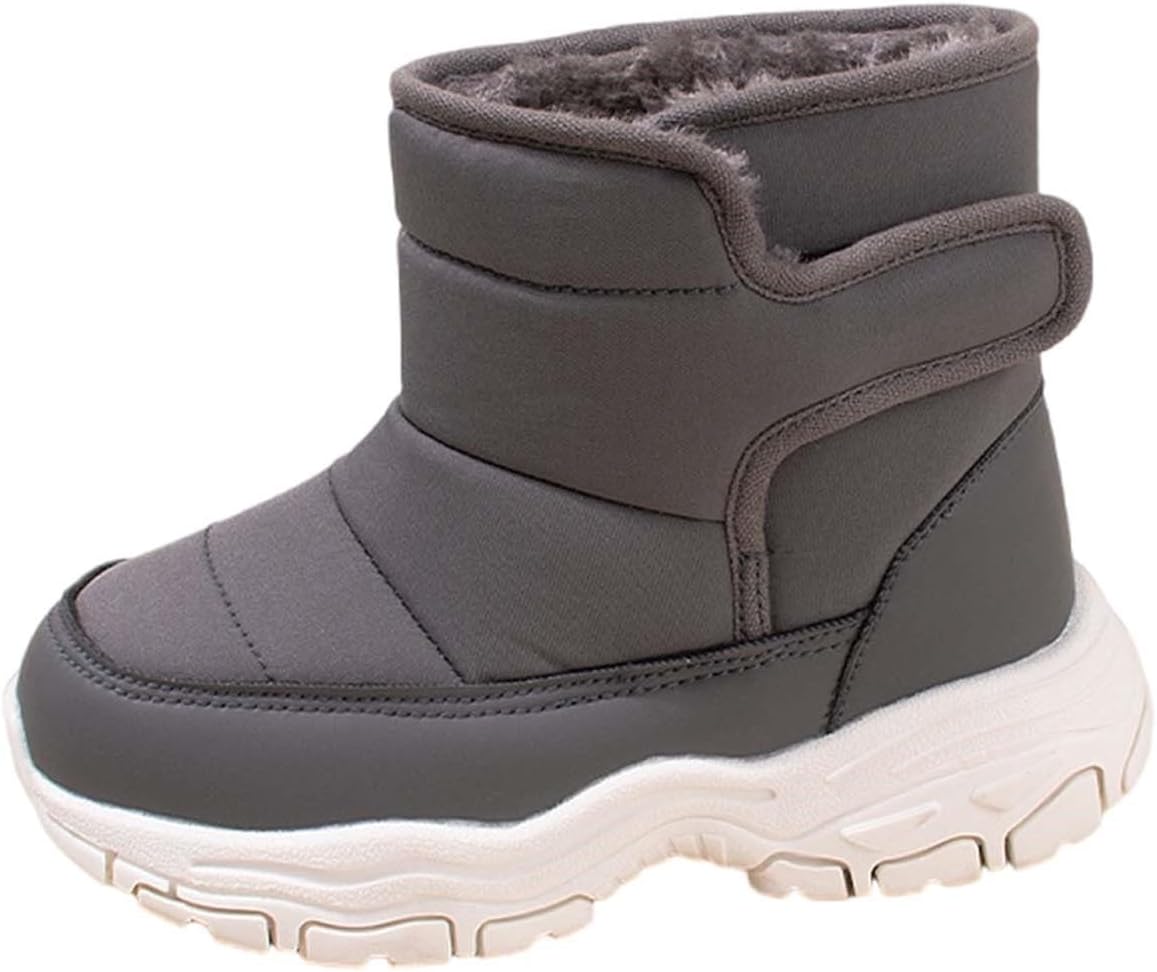 Девочкам и мальчикам зимние ботинки на снег Удобные массивные теплые детские зимние обувь Водонепроницаемые противоскользящие уличные ботинки Generic, Grey
Девочкам и мальчикам зимние ботинки на снег Удобные массивные теплые детские зимние обувь Водонепроницаемые противоскользящие уличные ботинки Generic, Grey
