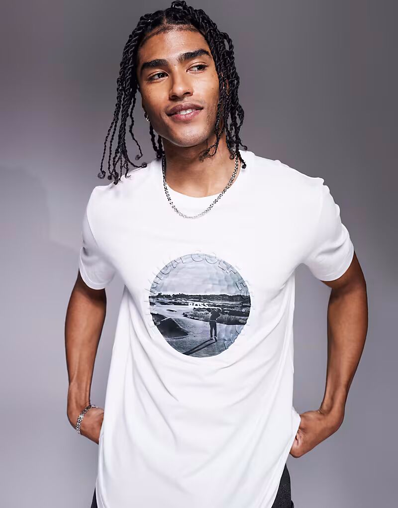 Футболка с принтом гольфа BOSS Green Heritage белого цвета
Футболка с принтом гольфа BOSS Green Heritage белого цвета