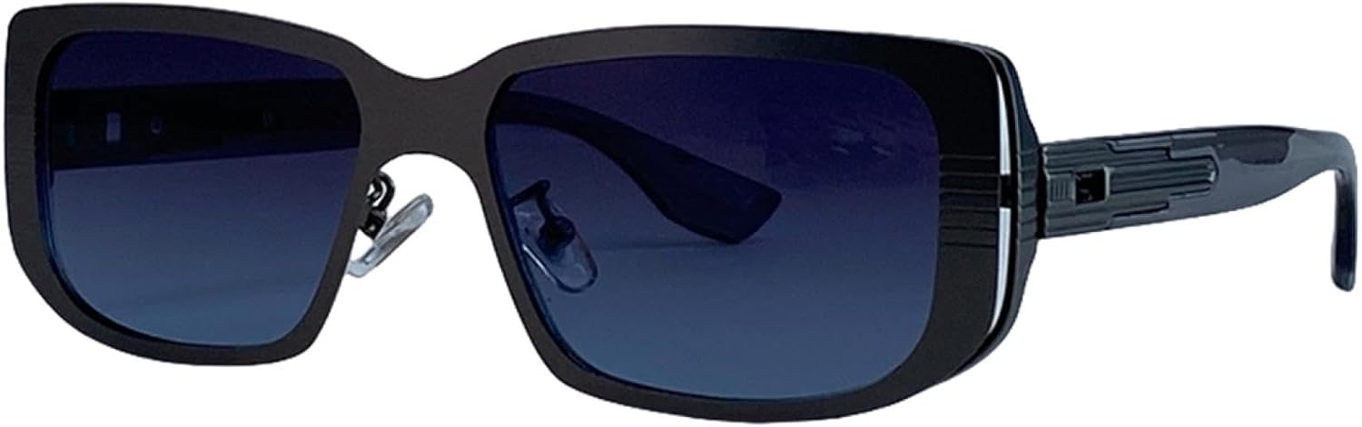 Мужские солнцезащитные очки в стиле стимпанк, роскошная металлическая оправа, защита от УФ-излучения UV400 для использования на открытом воздухе TOIPASTN, C4gungrayblue
Мужские солнцезащитные очки в стиле стимпанк, роскошная металлическая оправа, защита от УФ-излучения UV400 для использования на открытом воздухе TOIPASTN, C4gungrayblue