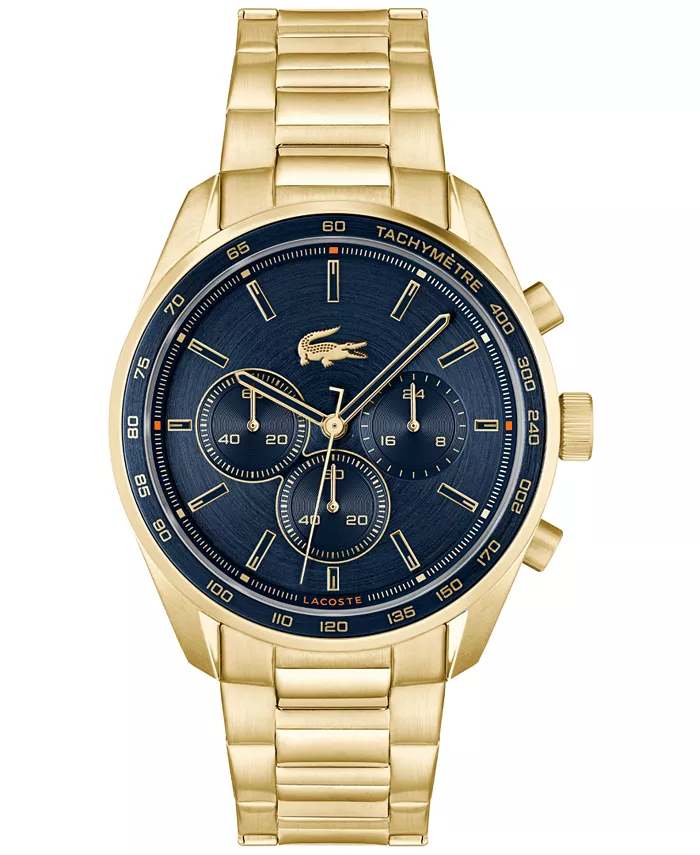 Мужские часы Boston Ionic Plated Thin Gold Steel Watch 42 мм Lacoste
Мужские часы Boston Ionic Plated Thin Gold Steel Watch 42 мм Lacoste