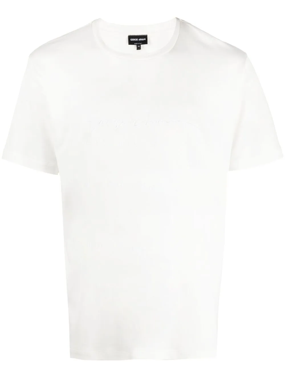 Футболка с вышитым логотипом GIORGIO ARMANI, белый
Футболка с вышитым логотипом GIORGIO ARMANI, белый