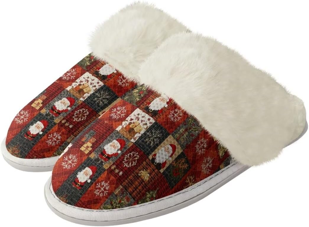 Рождественские унисекс пушистые тапочки для пары, легкие зимние домашние тапочки с противоскользящей подошвой Xixirimido, Christmas Santa Claus
Рождественские унисекс пушистые тапочки для пары, легкие зимние домашние тапочки с противоскользящей подошвой Xixirimido, Christmas Santa Claus