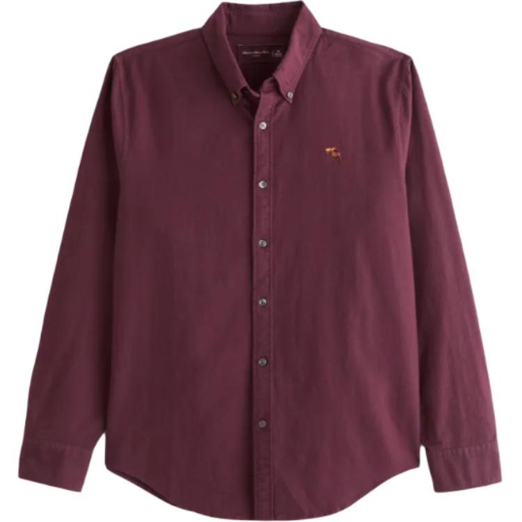 Abercrombie&Fitch Бордовая мужская рубашка
Abercrombie&Fitch Бордовая мужская рубашка