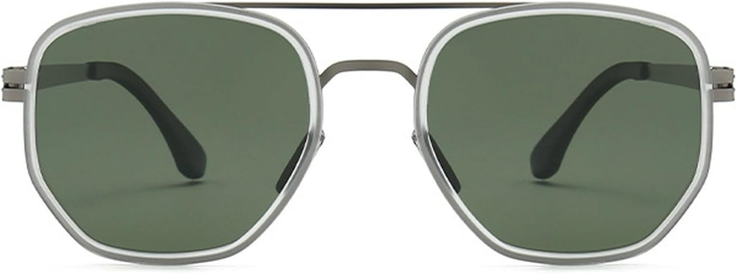 Солнцезащитные очки-пилот для женщин и мужчин, модные винтажные очки в стиле 70-х, поляризованные солнцезащитные очки для мужчин, защита от УФ-излучения UV400 mincl, Green
Солнцезащитные очки-пилот для женщин и мужчин, модные винтажные очки в стиле 70-х, поляризованные солнцезащитные очки для мужчин, защита от УФ-излучения UV400 mincl, Green