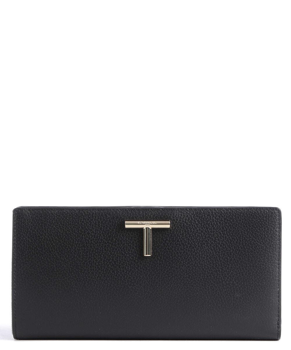 Кошелек Gisele RFID из зерненой кожи Le Tanneur, черный
Кошелек Gisele RFID из зерненой кожи Le Tanneur, черный