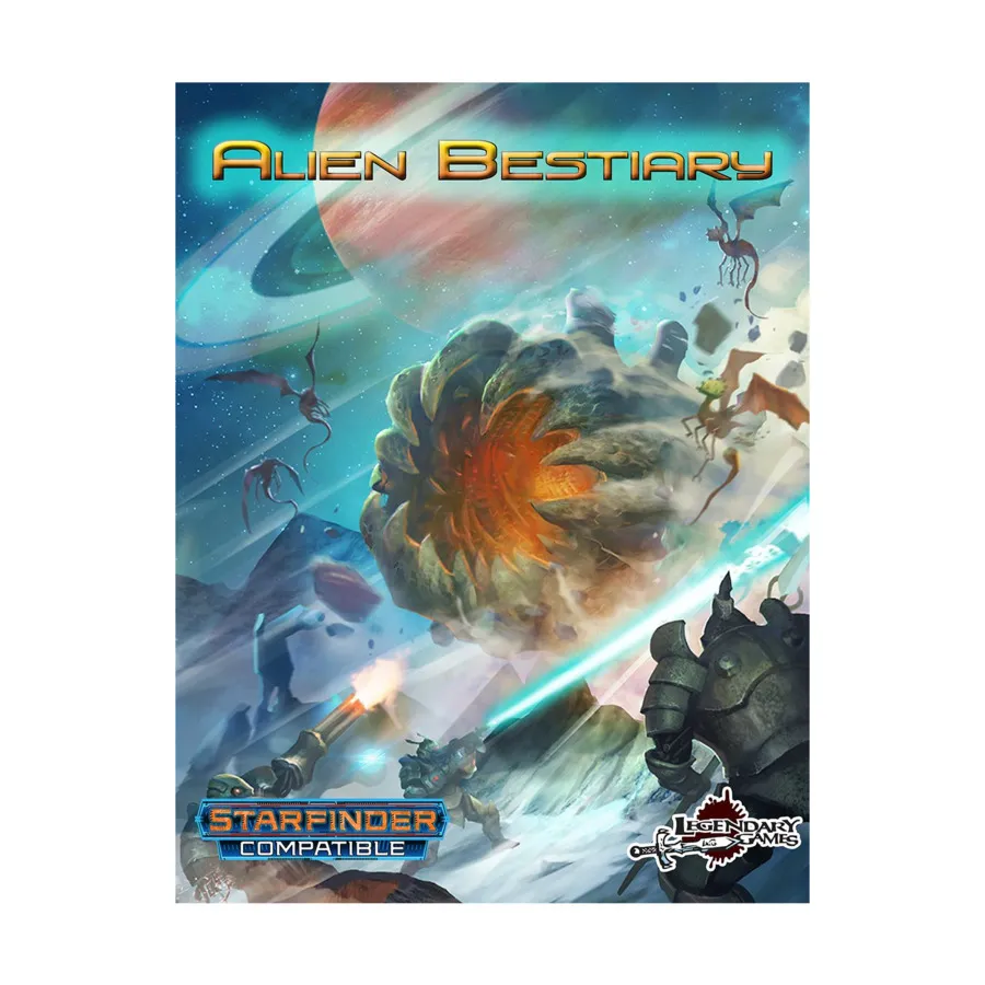 Alien Bestiary, Starfinder (Legendary Games), твердый переплет
Alien Bestiary, Starfinder (Legendary Games), твердый переплет