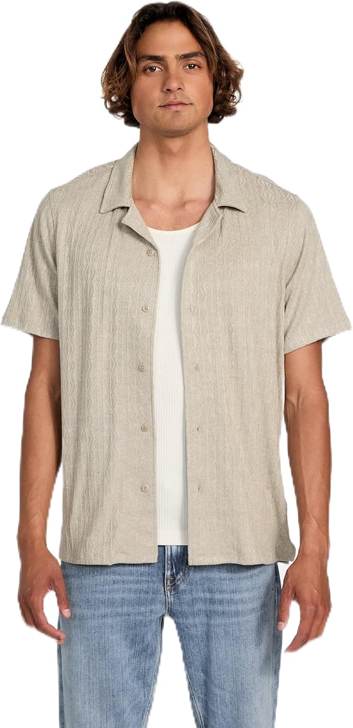 Мужская короткая рубашка Spencer Resort от GUESS, Pasadena Stone
Мужская короткая рубашка Spencer Resort от GUESS, Pasadena Stone