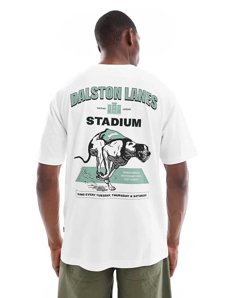 Футболка ONLY & SONS большого размера с принтом собак Далстона на спине, белая
Футболка ONLY & SONS большого размера с принтом собак Далстона на спине, белая