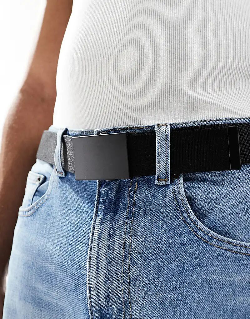 Ремень ASOS DESIGN с матовой черной пряжкой черного цвета
Ремень ASOS DESIGN с матовой черной пряжкой черного цвета