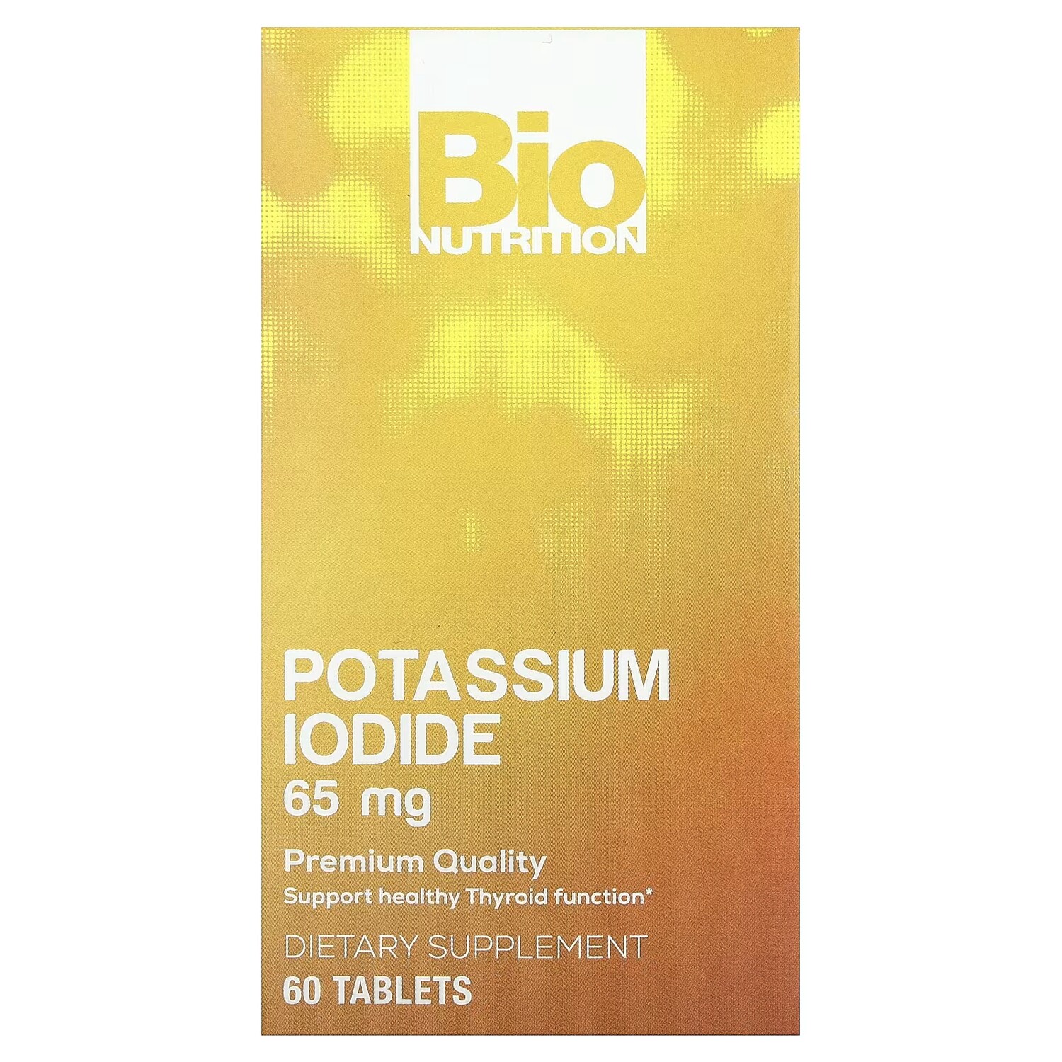 Добавка Bio Nutrition Йодид калия, 65 мг
Добавка Bio Nutrition Йодид калия, 65 мг