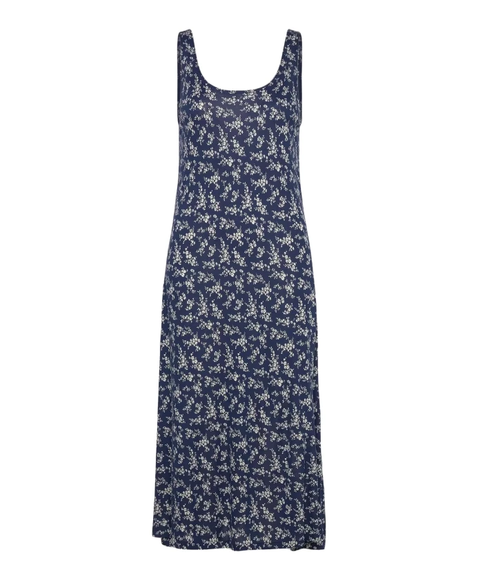 Темное платье миди с цветочным принтом Ralph Lauren, синий
Темное платье миди с цветочным принтом Ralph Lauren, синий