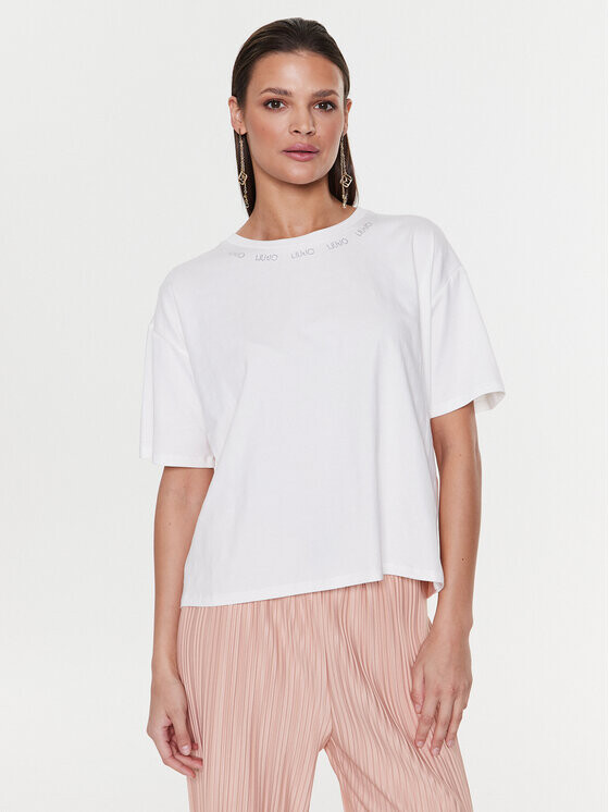 Футболка свободного кроя Liu Jo, белый
Футболка свободного кроя Liu Jo, белый
