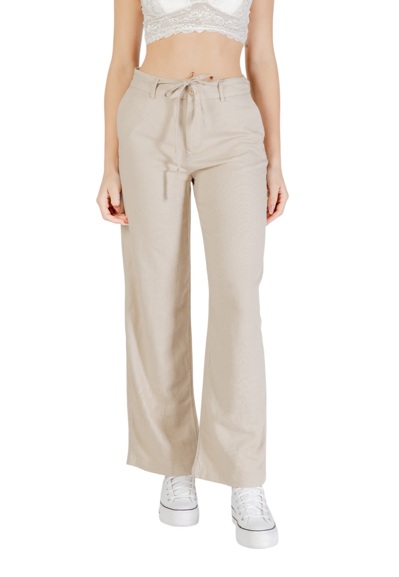 Брюки Only, бежевый 
Брюки Only, бежевый