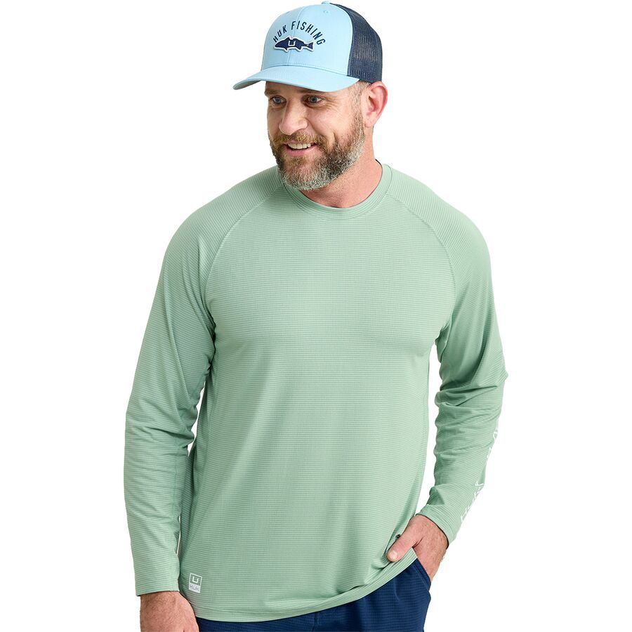 Мужская спортивная футболка A1A Performance Crew Top Huk Huk, Fog Green
Мужская спортивная футболка A1A Performance Crew Top Huk Huk, Fog Green