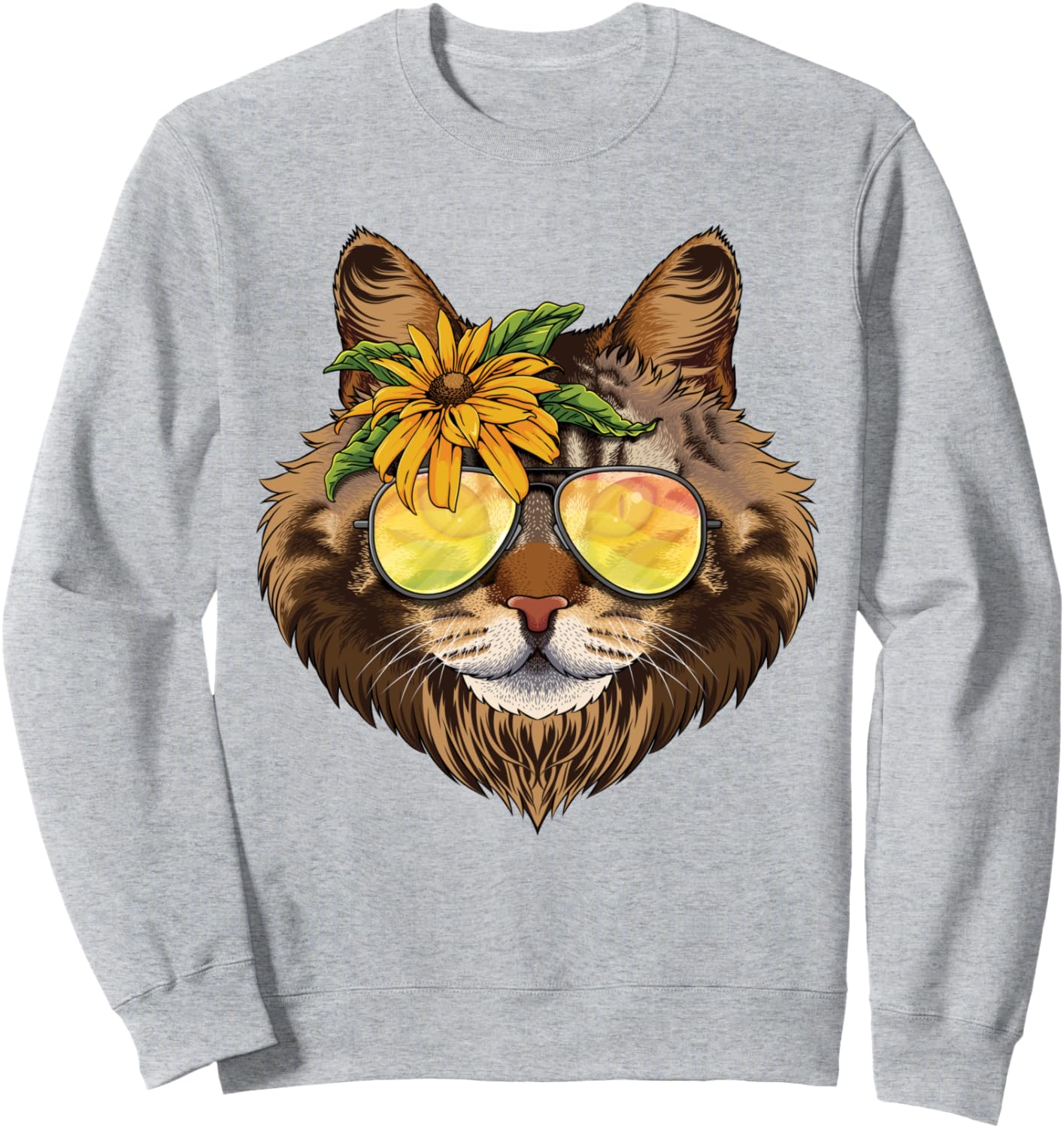 Летняя мейн-кун Тропический отдых Летний пляжный отпуск Толстовка Summer Animals, серый
Летняя мейн-кун Тропический отдых Летний пляжный отпуск Толстовка Summer Animals, серый