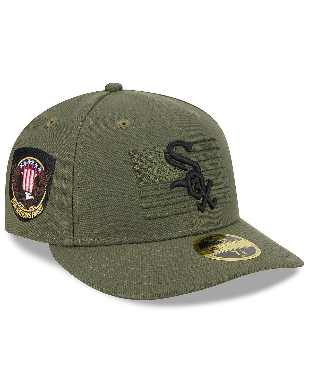 Мужская зеленая кепка Chicago White Sox ко Дню вооруженных сил 2023, низкопрофильная 59FIFTY, приталенная шляпа New Era
Мужская зеленая кепка Chicago White Sox ко Дню вооруженных сил 2023, низкопрофильная 59FIFTY, приталенная шляпа New Era