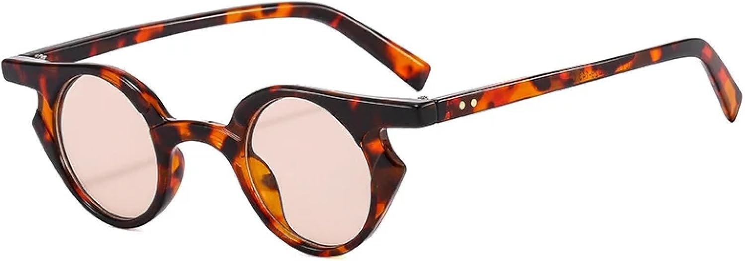 Модные маленькие солнцезащитные очки «кошачий глаз» для женщин, ретро-стиль с заклепками, мужские трендовые панк-очки с круглыми линзами и защитой от УФ-излучения UV400 HHZZYVY, Leopard Champagne
Модные маленькие солнцезащитные очки «кошачий глаз» для женщин, ретро-стиль с заклепками, мужские трендовые панк-очки с круглыми линзами и защитой от УФ-излучения UV400 HHZZYVY, Leopard Champagne