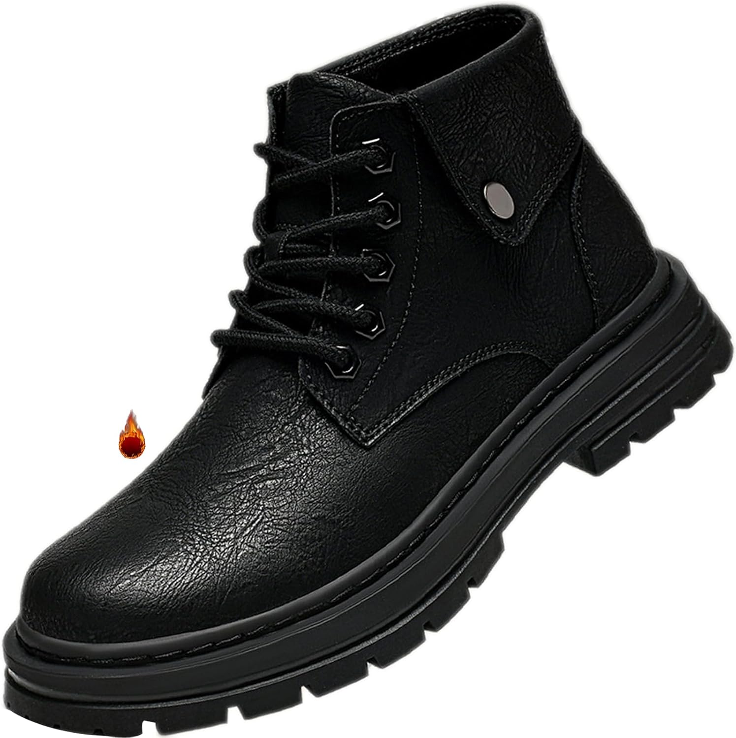 Мужские ретро кожаные ботинки чукка на платформе с шнуровкой, удобные, с меховой подкладкой, массивной рельефной подошвой, водонепроницаемые, повседневные оксфорды, средние ботинки для мотоциклиста Adkgbe, черный
Мужские ретро кожаные ботинки чукка на платформе с шнуровкой, удобные, с меховой подкладкой, массивной рельефной подошвой, водонепроницаемые, повседневные оксфорды, средние ботинки для мотоциклиста Adkgbe, черный