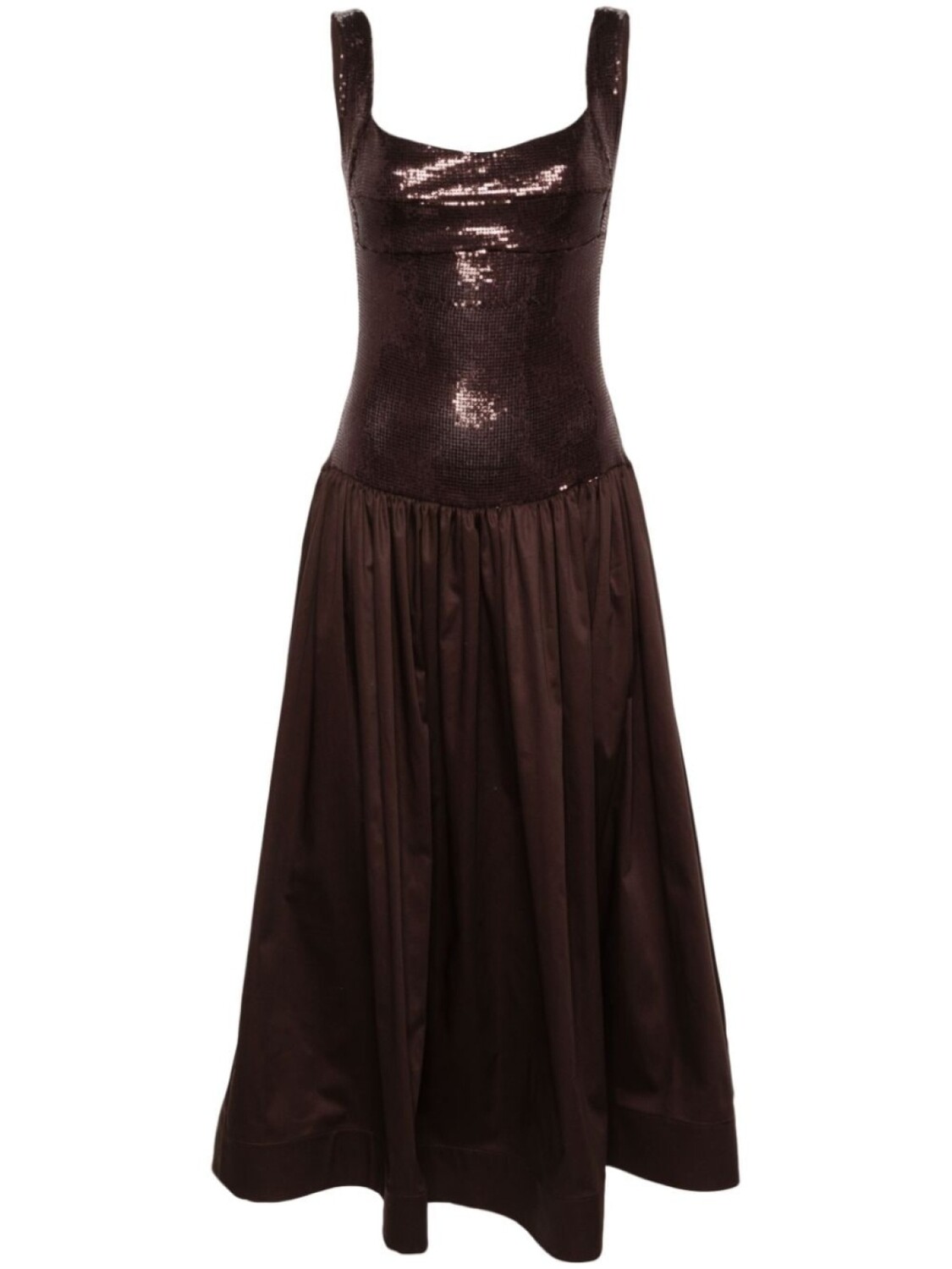 Atu Body Couture расклешенное платье с пайетками, коричневый
Atu Body Couture расклешенное платье с пайетками, коричневый