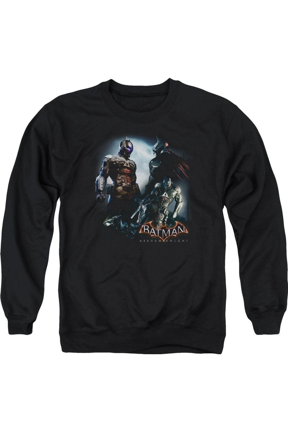 Толстовка Batman Arkham Knight Face Off для взрослых с круглым вырезом Gildan, черный
Толстовка Batman Arkham Knight Face Off для взрослых с круглым вырезом Gildan, черный