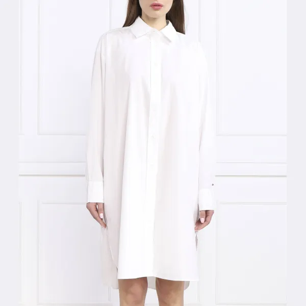 Однотонное платье для организации Tommy Hilfiger, белый
Однотонное платье для организации Tommy Hilfiger, белый