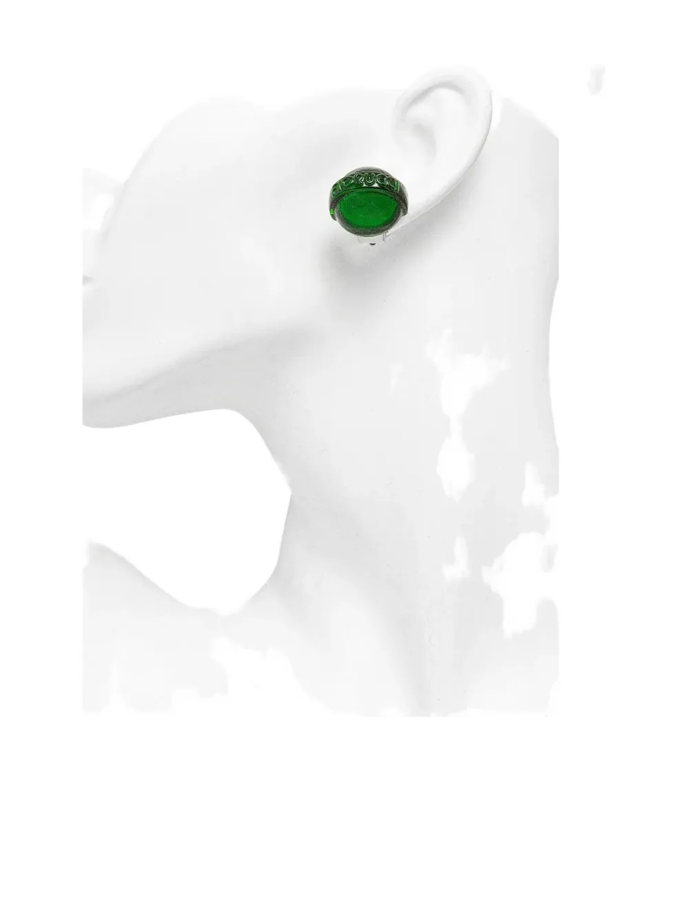 Серьги с гравированными сферами Fiorucci, зеленый
Серьги с гравированными сферами Fiorucci, зеленый