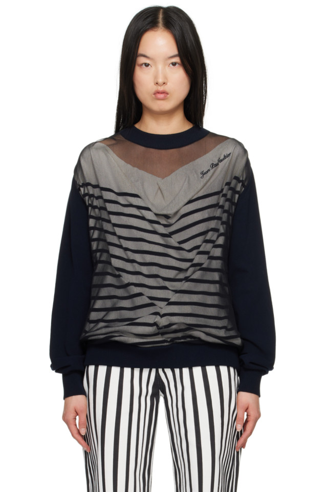 Свитер матросский оверсайз Jean Paul Gaultier, мультиколор
Свитер матросский оверсайз Jean Paul Gaultier, мультиколор