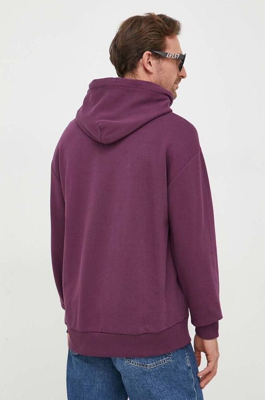 Хлопковая толстовка Calvin Klein, фиолетовый
Хлопковая толстовка Calvin Klein, фиолетовый