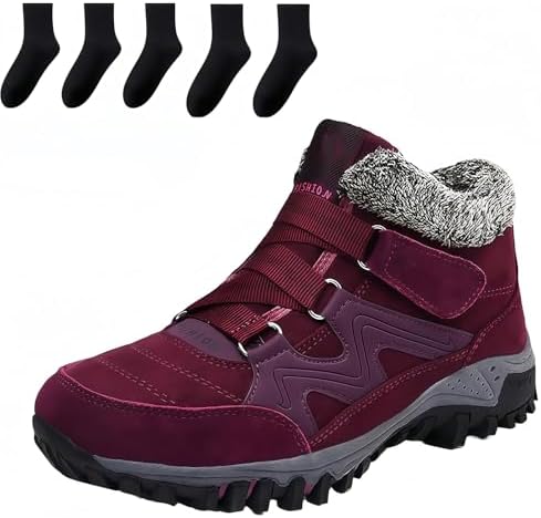 Зимние теплые ботинки, ортопедические сапоги, зимние водонепроницаемые ботинки с противоскользящей подошвой Generic, красный
Зимние теплые ботинки, ортопедические сапоги, зимние водонепроницаемые ботинки с противоскользящей подошвой Generic, красный