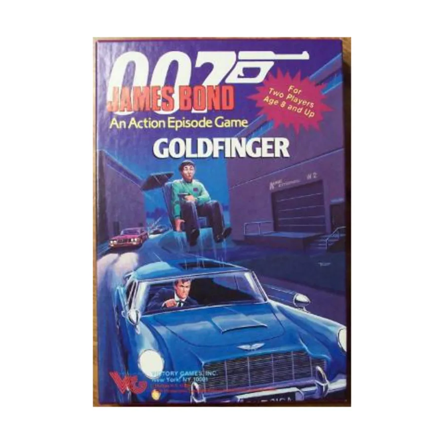 Коробочная игра Goldfinger - Action Episode Game, James Bond (Victory Games)
Коробочная игра Goldfinger - Action Episode Game, James Bond (Victory Games)
