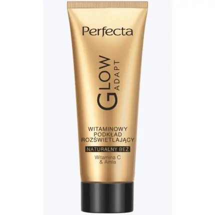 Perfecta Glow Adapt Осветляющая витаминная основа с витамином C и Amla Natural Beige
Perfecta Glow Adapt Осветляющая витаминная основа с витамином C и Amla Natural Beige