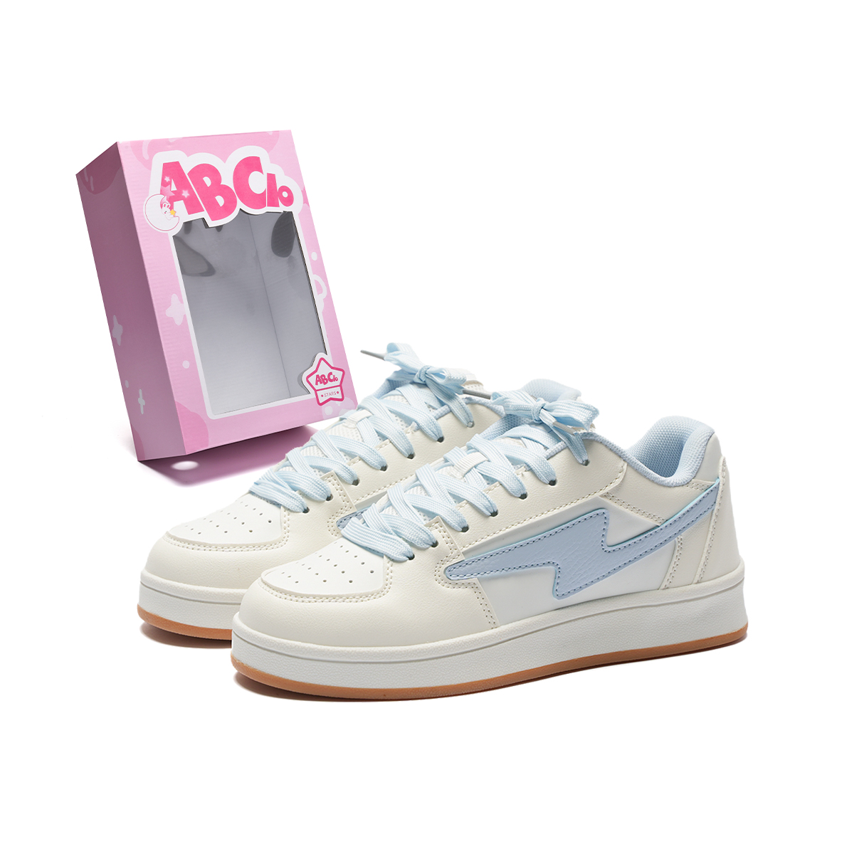 ABCIO Скользоустойчивые износостойкие низкие скейтерские кроссовки унисекс в коробке - кремово-голубые, цвет Cream Blue
ABCIO Скользоустойчивые износостойкие низкие скейтерские кроссовки унисекс в коробке - кремово-голубые, цвет Cream Blue