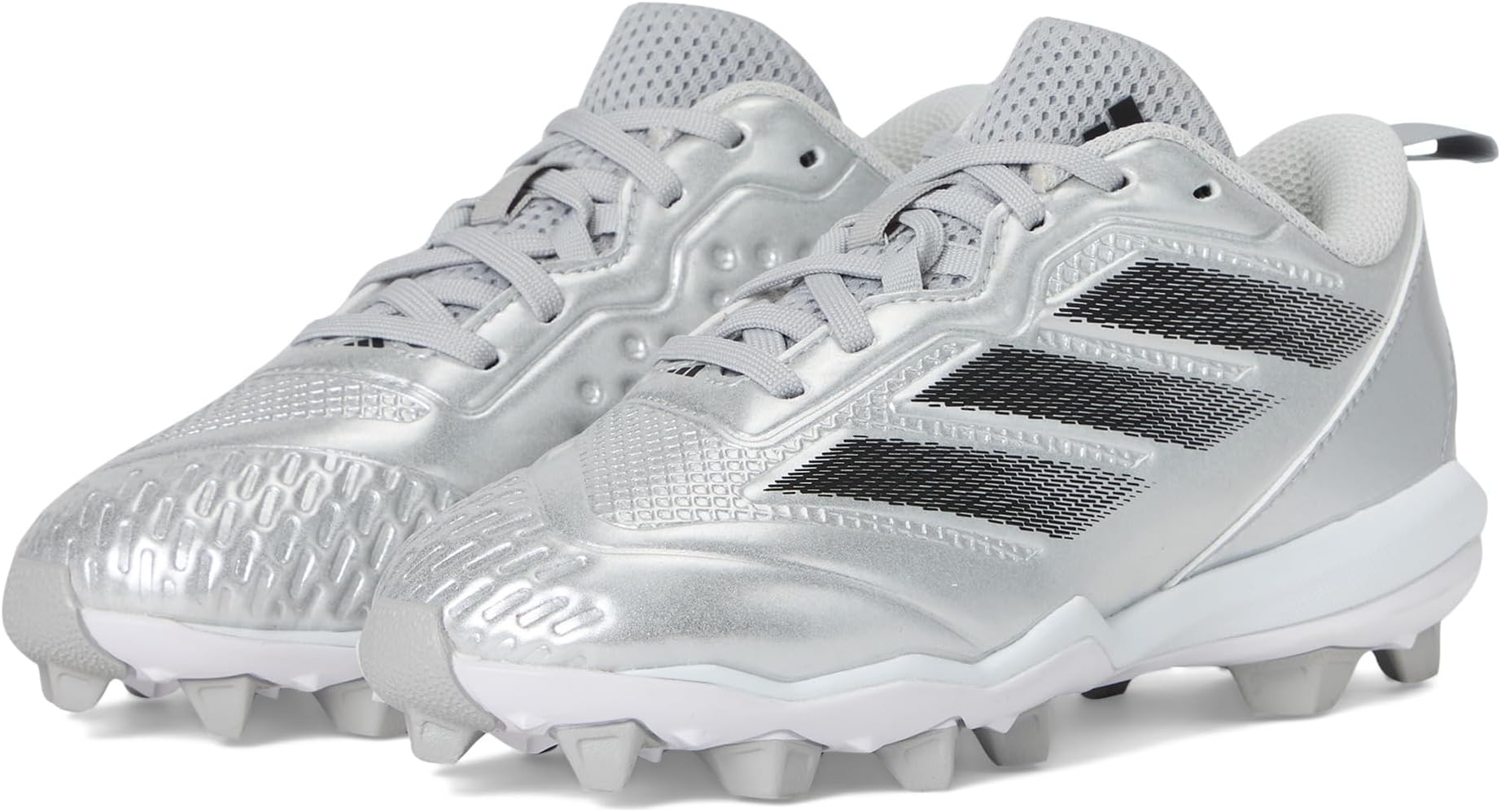 Кроссовки Adidas Kids Adizero Instinct Silver Speed Molded Softball Shoes, Silver Metallic/Black/Grey
Кроссовки Adidas Kids Adizero Instinct Silver Speed Molded Softball Shoes, Silver Metallic/Black/Grey