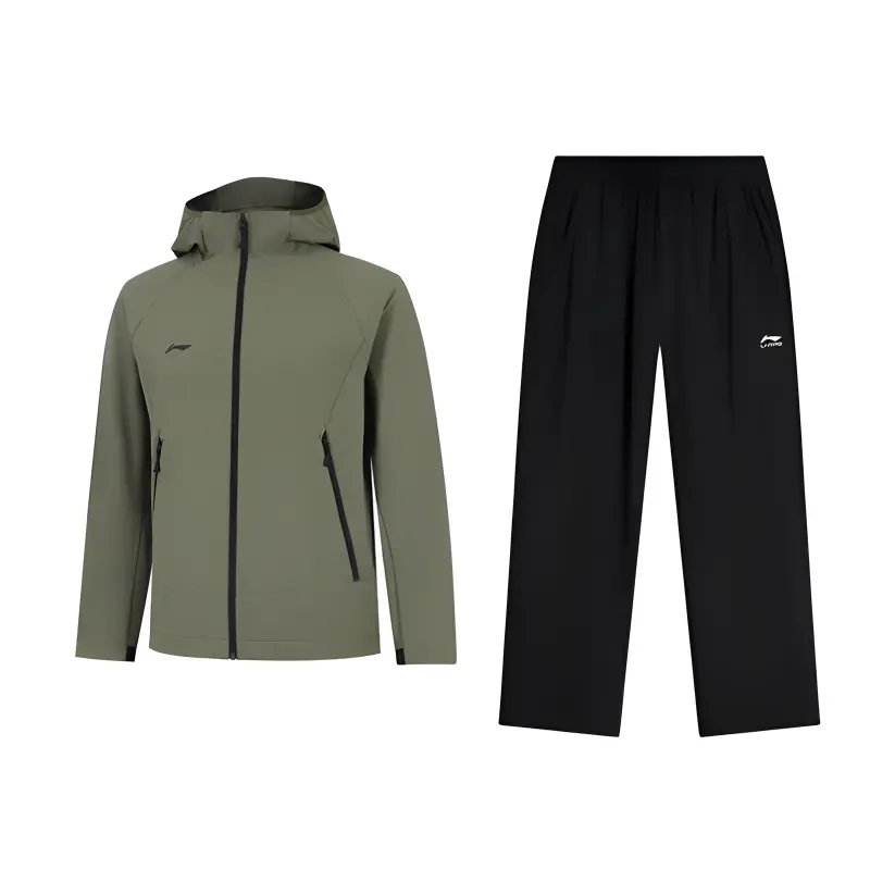 LiNing Повседневная спортивная одежда унисекс, армейский брезент, зеленый+черный
LiNing Повседневная спортивная одежда унисекс, армейский брезент, зеленый+черный