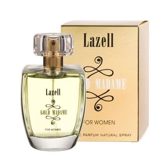 Парфюмированная вода, 100 мл Lazell, Gold Madame
Парфюмированная вода, 100 мл Lazell, Gold Madame