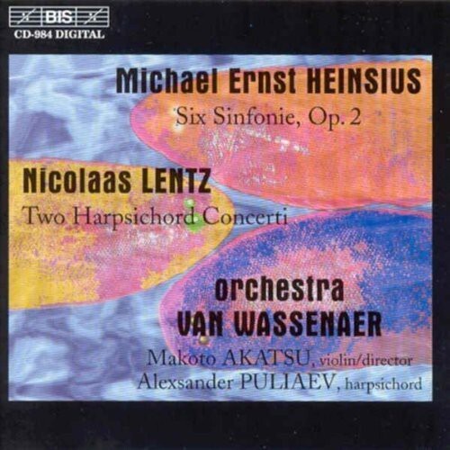 CD диск Heinsius / Lentz / Orch Van Wassenaer: 6 Sinfonie / 2 HPSCHD Cti
CD диск Heinsius / Lentz / Orch Van Wassenaer: 6 Sinfonie / 2 HPSCHD Cti