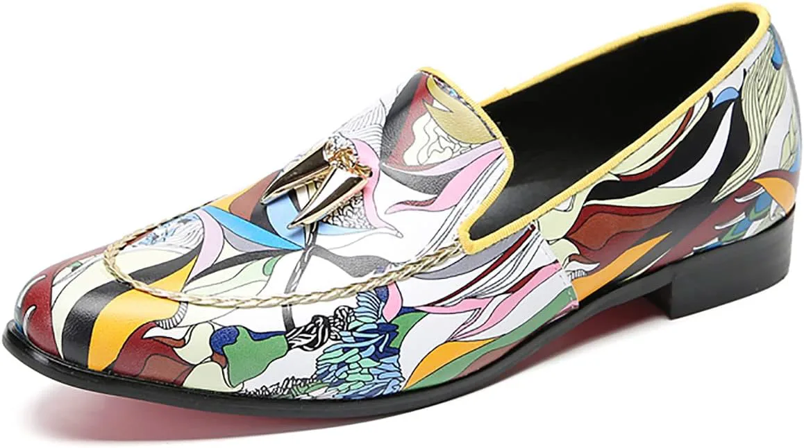 Мужские лоферы Santimon Mens Penny, повседневные элегантные слипоны, настоящая кожа, мокасины, модные, для выпускного, свадьбы, смокинга, с принтом, с металлической декоративной деталью, для бальных и диско-вечеринок
Мужские лоферы Santimon Mens Penny, повседневные элегантные слипоны, настоящая кожа, мокасины, модные, для выпускного, свадьбы, смокинга, с принтом, с металлической декоративной деталью, для бальных и диско-вечеринок