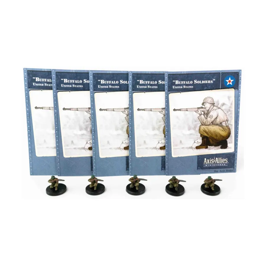 «Солдаты-буйволы» (С) x5, Axis & Allies - Collectible Miniatures Game - D-Day Singles
«Солдаты-буйволы» (С) x5, Axis & Allies - Collectible Miniatures Game - D-Day Singles
