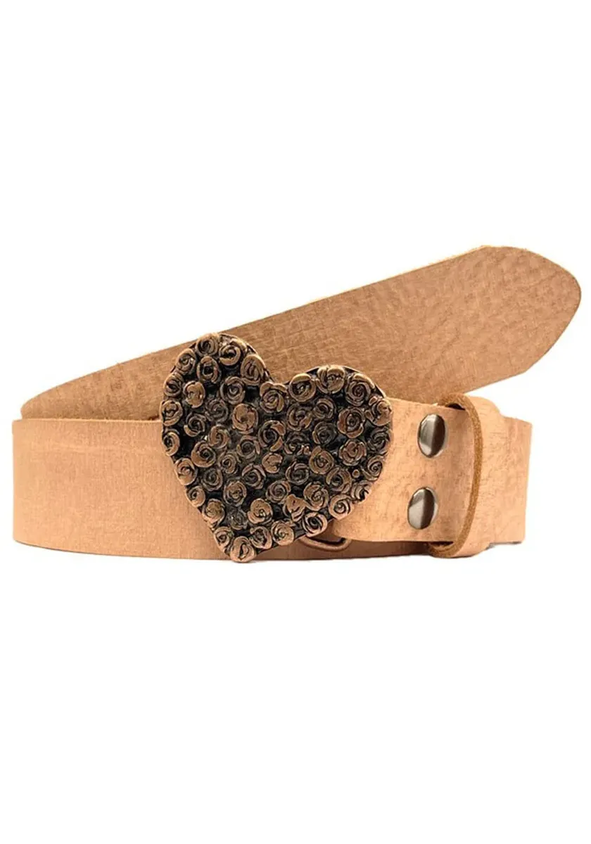 LIFEBULT by showroom 019° кожаный ремень, застежка в виде сердца, украшенная розами Rettungsring By Showroom 019°, бежевый
LIFEBULT by showroom 019° кожаный ремень, застежка в виде сердца, украшенная розами Rettungsring By Showroom 019°, бежевый