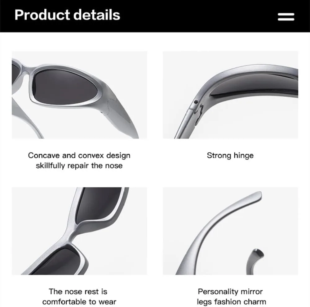 Модные солнцезащитные очки 2027 года для женщин, серебристые овальные, спортивные, велосипедные, эстетичные, для мужчин и для активного отдыха MTZJH, Red Red
Модные солнцезащитные очки 2027 года для женщин, серебристые овальные, спортивные, велосипедные, эстетичные, для мужчин и для активного отдыха MTZJH, Red Red