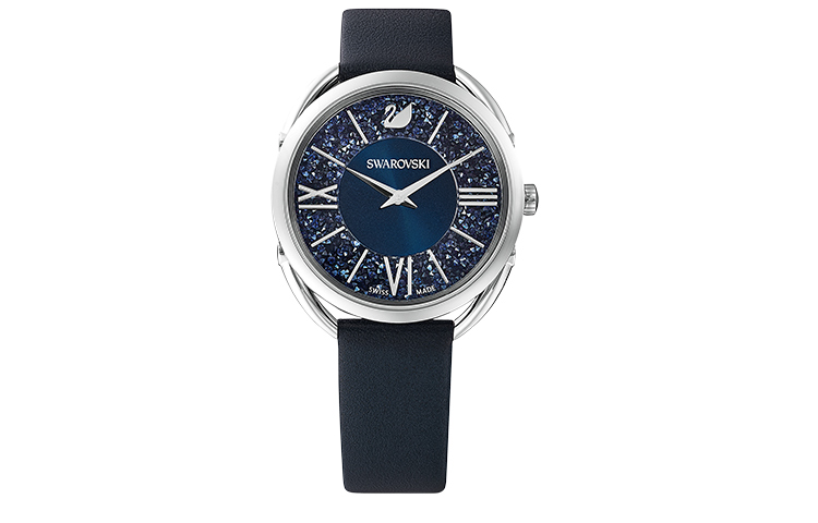 Коллекция CRYSTALLINE Женские часы на кварцевом механизме с кожаным ремешком 35 мм синий циферблат 5537961 Swarovski
Коллекция CRYSTALLINE Женские часы на кварцевом механизме с кожаным ремешком 35 мм синий циферблат 5537961 Swarovski