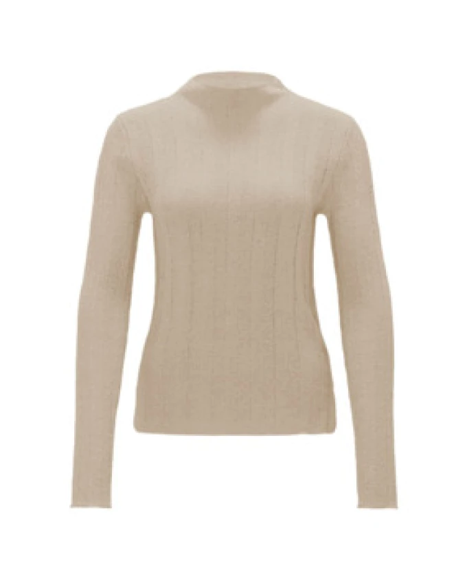 Универсальный женский свитер однотонных цветов Opus, бежевый
Универсальный женский свитер однотонных цветов Opus, бежевый