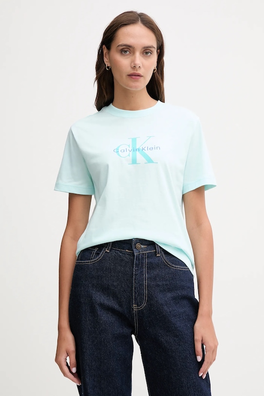 Хлопковая футболка Calvin Klein Jeans, бирюзовый, Зеленый, Хлопковая футболка Calvin Klein Jeans, бирюзовый
Хлопковая футболка Calvin Klein Jeans, бирюзовый, Зеленый, Хлопковая футболка Calvin Klein Jeans, бирюзовый