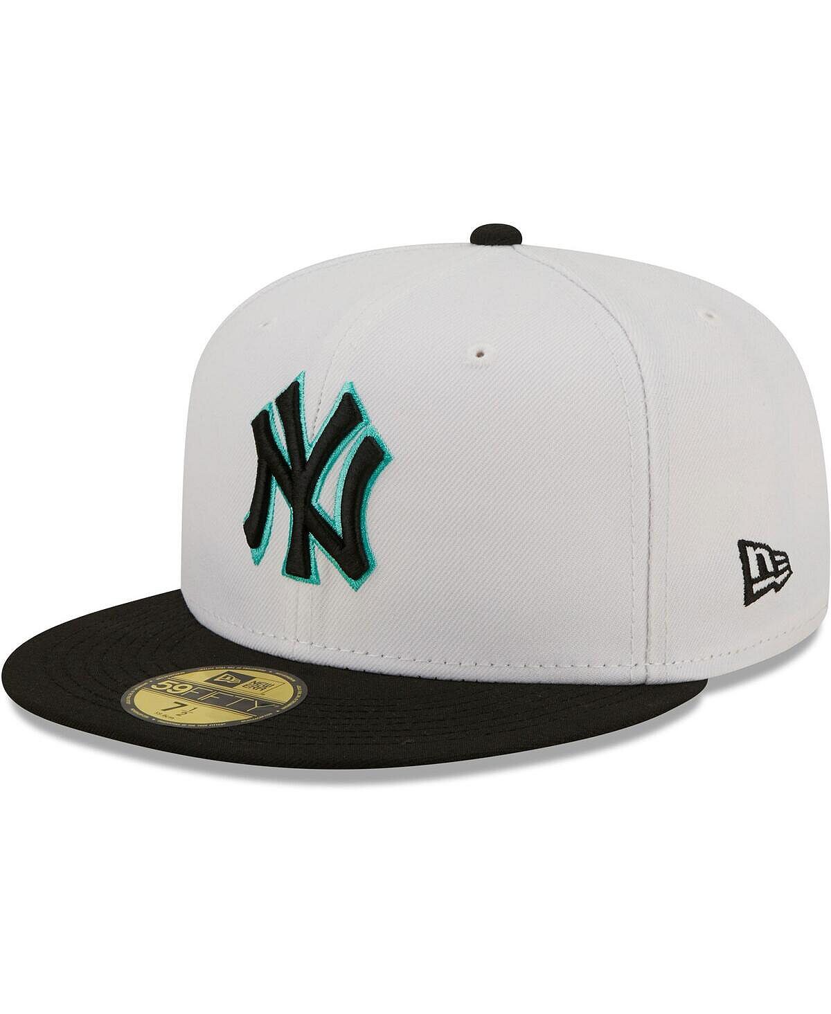 Мужская белая, черная двухцветная облегающая шляпа New York Yankees Spring Color Pack 59FIFTY New Era
Мужская белая, черная двухцветная облегающая шляпа New York Yankees Spring Color Pack 59FIFTY New Era
