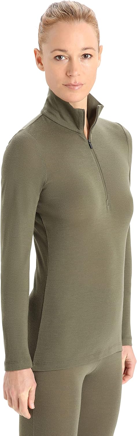 Женский стандартный термобелье Icebreaker 175 для повседневного ношения в холодную погоду, термобелье с длинным рукавом и полумолнией Icebreaker Merino, Loden Green, Зеленый, Женский стандартный термобелье Icebreaker 175 для повседневного ношения в холодн
Женский стандартный термобелье Icebreaker 175 для повседневного ношения в холодную погоду, термобелье с длинным рукавом и полумолнией Icebreaker Merino, Loden Green, Зеленый, Женский стандартный термобелье Icebreaker 175 для повседневного ношения в холодн