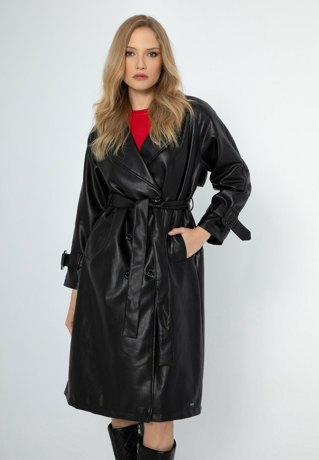 Тренчкот WITTCHEN, черный
Тренчкот WITTCHEN, черный